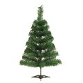 Mini With LED Light Artificial Christmas Tree Bow knot Pine Cone Tabletop Xmas Tree Handmade 45CM Desktop Pine Christmas Tree Table Ornament.