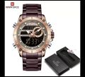 NAVIFORCE NF9163 Dual Time Wrist Watch. 