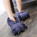 Men's indoor Leopard slippers funny winter furry Floor shoes for boys Fluffy slippers unisex house slippers man Women footwear. 