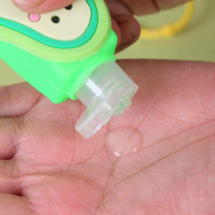 Holder Travel Portable Safe Holder Hangable Liquid Soap Dispenser Containers Refill Bottle Kids 5pcs Fruit Mini Hand Sanitizer