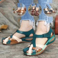 Fashion Women Sandals Sli On Round Female Slippers Casual Comfortable Outdoor Fashion 2023 Summer Flat Plus Size Shoes Women. 