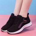 2023Spring and Summer Women's Mesh Surface Shoes Student Sneakers Breathable Light Running Shoes Casual Shoes Soft Bottom Travel Net Shoes. 