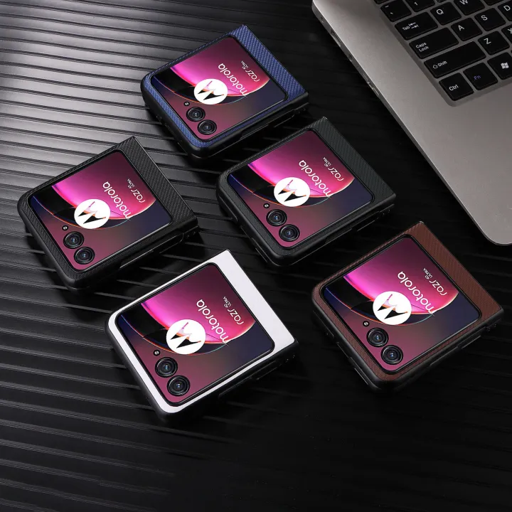 Applicable%20MOTO%20Razr%2040ultra%20Carbon%20Fiber%20Pattern%20Leather%20Phone%20Case%20All-Inclusive%20Drop-Resistant%20Shell%20Razr40ultra%20-%20Image%202