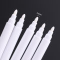 1/4/8Pcs 0.5Mm White Liquid Chalk Pens For Wall Sticker Room Blackboard Kitchen Jar Convenient Removable Mark Pen School Stationery. 