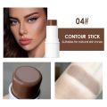 QIBEST Contour Stick Face Bronzer Makeup Waterproof Matte Finish Highlighters Shadow Contouring Pencil Stick Lasting Cosmetics Abandon Abandon. 