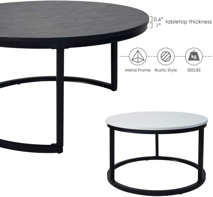 Round%20Coffee%20Tables,2%20Round%20Nesting%20Table%20Set%20Circle%20Coffee%20Table%20with%20Storage%20Open%20Shelf%20for%20Living%20Room%20Modern%20Minimalist%20Style%20Furniture%20Side%20End%20Table%20of%20Stable(Black%20&%20-%20Image%206