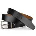 Casual Soft Leather Belt for Men - Black.