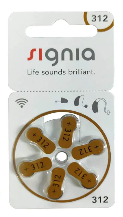 Signia%20Hearing%20Aid%20Battery%20Size%20312,%20Pack%20of%206%20Batteries%20-%20Image%202