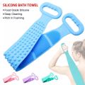 Silicone Back Scrubber for Shower Back Scrubber for Shower Back Scrubber Silicone Body Brush Back Washer for Shower Silicone Bath Body Brush Back Scrubber for Shower for Men & Women Exfoliating.