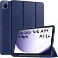 Flip Cover for Samsung Galaxy Tab A11+ / Galaxy Tab A9+ Cover Case 11 inch, Flip Stand Cover Case for Samsung Galaxy Tab A9 Plus / A11 Plus Tablet Cover - Black- Navy Blue.