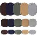 30 Pieces Fabric Repair Patches Kit for Jacket Clothes, 5 Colors.