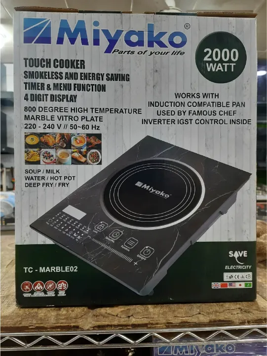Miyako%20Induction%20Cooker%20Smokeless%20And%20Energy%20Savings%20%5BINVERTER%5D%20%7C%20Model%20:%20TC-Marble-02%20%7C%20Capacity%20:%202000%20Watt%20%7C%204%20Digit%20Display%20-%20Image%202