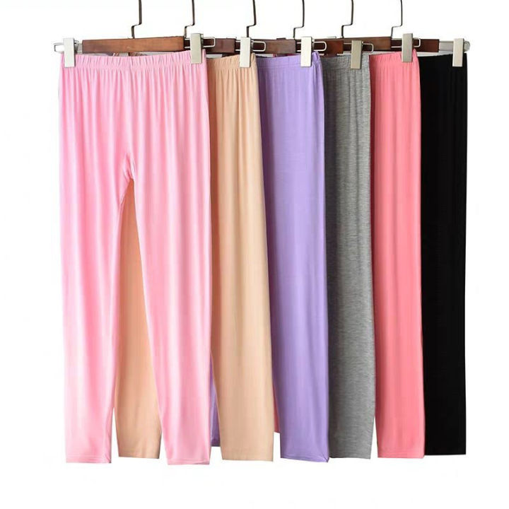 Long%20Johns%20Women's%20Single%20Thin%20Modal%20Cotton%20Slim%20Fit%20Leggings%20Body%20Shaping%20Compression%20Pants%20Cotton%20Knitted%20Trousers%20Inner%20Warm-Keeping%20Pants%20plus%20Size%20-%20Image%204