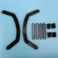 vesa mount adapter-2 x Universal VESA mounting adapter kit-Black. 