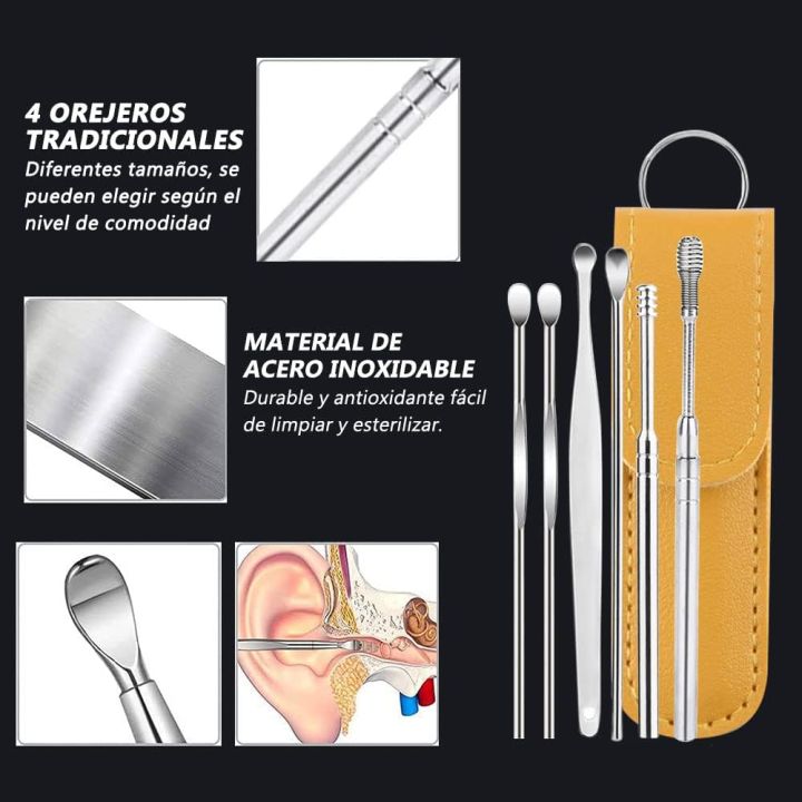 6PCS%20Ear%20Pick%20Set%20Portable%20Ear%20Cleaner%20Set%20Stainless%20Steel%20With%20PU%20Lather%20Cas%20-%20Image%203