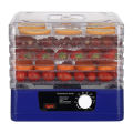 Migeet 5 Trays Food Dehydrator Automatic Power Off Food Dehydrator Adjustable Intelligent Food Dehydrator for Jerky Meat Herbs Fruit Dryer Machine with Digital Timer and Temperature Control.