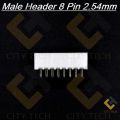 2Pcs 8 Pin Male Header Female Housing JST XH Male Header 8 Pin 2.54mm Pitch Male Connector For Electronics Projects PCB Mount Circuit Breadboard Friendly DIY.