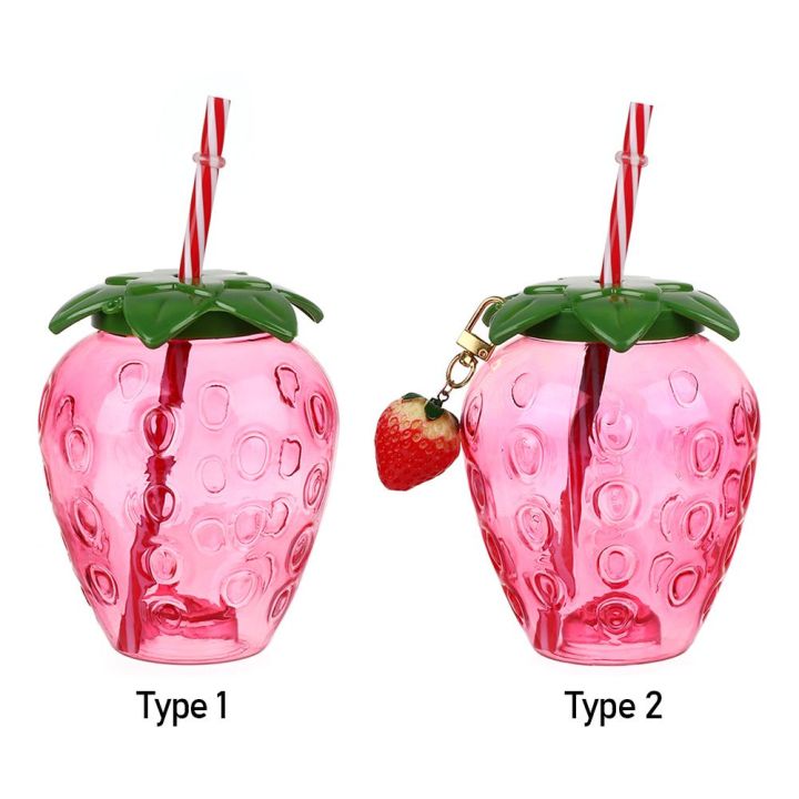 Tea%20Milk%20Juice%20Lovely%20Food%20Grade%20Plastic%20Summer%20Straw%20Cup%20Drinkware%20Strawberry%20Pineapple%20Watermelon%20Water%20Bottle%20-%20Image%205