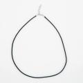 New Black Silk Rope Necklace Satin Snake Cord Chain.