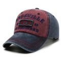 【Must-Have Style】 Washed Denim Letter Baseball Cap Boys Men Fashion Accessories Sun Hat, Casual Outdoor Travel Sports Hip-Hop Cap. 
