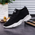 School Girls Shoes New Flying Woven Mesh Sneakers Flat Versatile Korean Edition Women's Casual Shoes Autumn New Running Shoes.