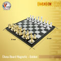 Premium Magnetic Chess Board Set - Enjoy Endless Games with Portability and Durability - High Quality Product. 