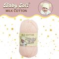Baby Soft Milk Cotton Wool Yarn for Crocheting -1pcs 50 grams Per Pack | Milk Cotton Yarn for Making Bags, Crafts, Amigurumi, Baby Clothing, Sweaters, Table Mats, Decors, Scarfs, Shawls, Dolls, and more.