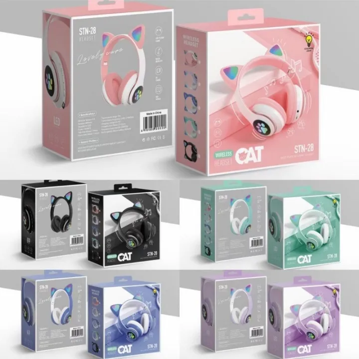 Wireless%20Headphones%20RGB%20Cute%20Cat%20Girls%20Kids%20Gift%20Headset%20with%20Microphone%20Stereo%20Music%20Gaming%20Headsets%20Control%20Lights%20Earphone%20-%20Image%204