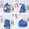 Cartoon Bear Canvas School Bags For Gilr Cute Kids Kindergarten Schoolbags Children Backpacks Girls Boy Book Bags Back Pack. 