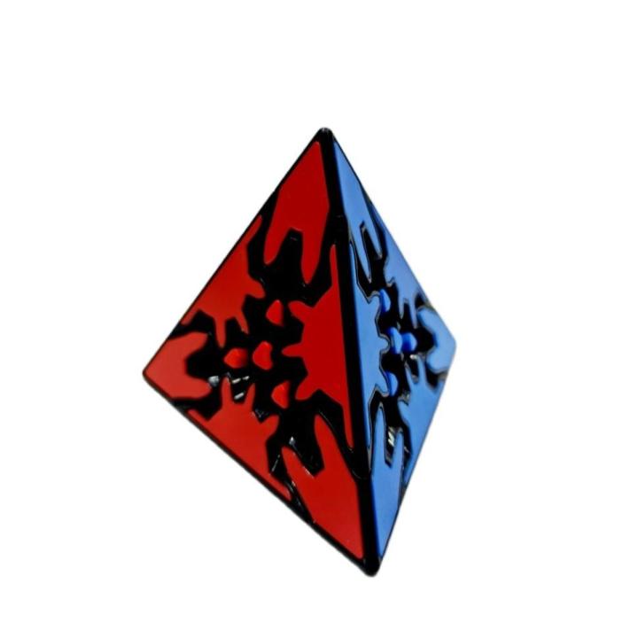 3 Stage Pyramid Gear Pyraminx Rubiks Magic Cube -Liva Girl - Cube - Rubiks Cube 3×3 - Rubiks Cube