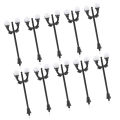 10Pcs Model Street Lamp Model Miniature Landscape for Outdoor Layout DIY.