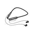 Hoco MMJ11 ENC Bluetooth Neckband Earphone – 100 Hours Playback, Hi-Fi Sound, Fast Charging, Noise Reduction Wireless Earphone for Calls & Music. 