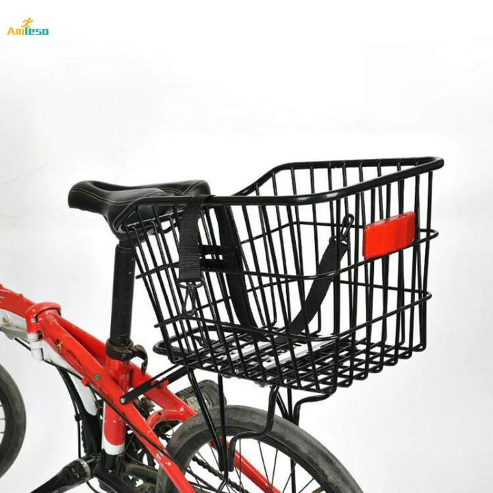 Bike Baskets Rear Mountain Road Bike Shopping Bag Cargo Rack