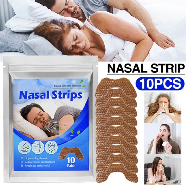 10pcs%20Nasal%20Strips%20Anti%20Snoring%20Sleep%20Aid%20Snore%20Stopper%20Breathe%20Better%20-%20Image%202