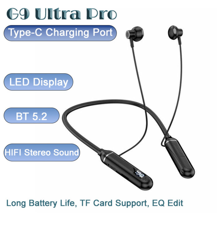 Charging Port Type C Charging Wireless Headphones Noise Cancelling