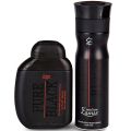 Pure Black Perfume By Creation Lamis for Men 100ML + Body Spray 200ml.
