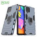 Lenuo Phone Case for Samsung Galaxy F62 / M62 Silicone PC Metal Ring Holder Cover. 