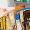 1/4PCS Fridge Divider Partition Board Retractable Flexible Partition Boards Refrigerator Storage Splint Kitchen Accessories. 
