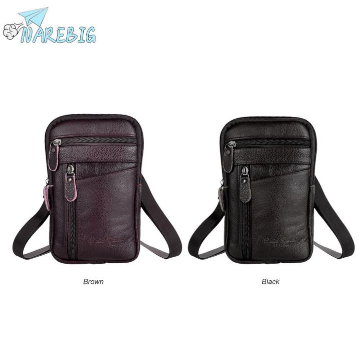 %E2%99%A1NAREBIG%E2%99%A1%20Leather%20Men%20Shoulder%20Bag%20Business%20Casual%20Phone%20Pouch%20Solid%20Color%20Small%20Zipper%20Male%20Travel%20Sports%20-%20Image%206