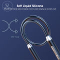 Vocoal Earbuds In Ear Headphones Bluetooth Earphone Neckband Headphone Hanging Ear Non-In-Ear Earbuds Soft Silicone Sport Earphone HD Stereo Headset Magnetic Headphones.