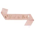 New Design Baby Shower Mommy To Be Birthday Party Headband Satin Sash Brooch Set Daddy To Be Satin Sash Boy Girl Gender Reveal.