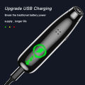 YIERYI Portable Breathalyzer Non-Contacting A lcohol Tester with LED Digital Display Rechargeable.