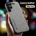 Fashions Fashion Sheepskin Magnetic Case For Samsung S25 S24 Ultra S22 Plus S21 S20 FE Cases For Samsung S23 Ultra Note 20 10 Leather Phone Cover. 