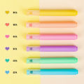 Deli S605 Highlighter Student Marker Graffiti Luminescent Pen Colored Marker Pen Accent Pen Set. 