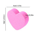 20/50Pcs Heart Shape Sponge Nail File Double Side Buffer Buffing Sanding Nail Pedicure Tool Gel Polish Manicure Nail Accessories Cologo.