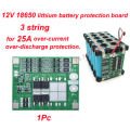 3S BMS Module HX-3S-FL25A-A For 18650 Battery Output 11.1V 25A. 