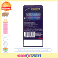 Kamasutra Longlast Extended Pleasure Climax Delay Condom Indian 1 Packet (12 Pcs). 