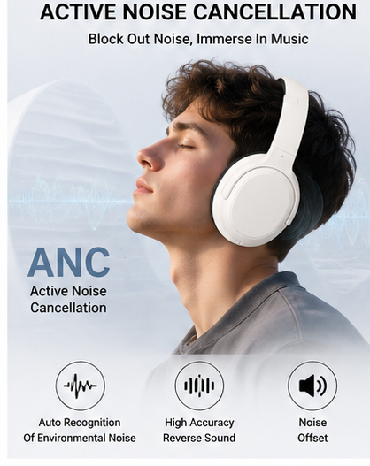 ASHATA%20Huntbird%20P60%20Wireless%20Gaming%20Headset%20Bluetooth%205.1%20ANC%20Noise%20Cancelling%20Over-Ear%20Headphone%20for%20PC%20Mobile%20Gaming%203%20Months%20Warranty%20-%20Image%203