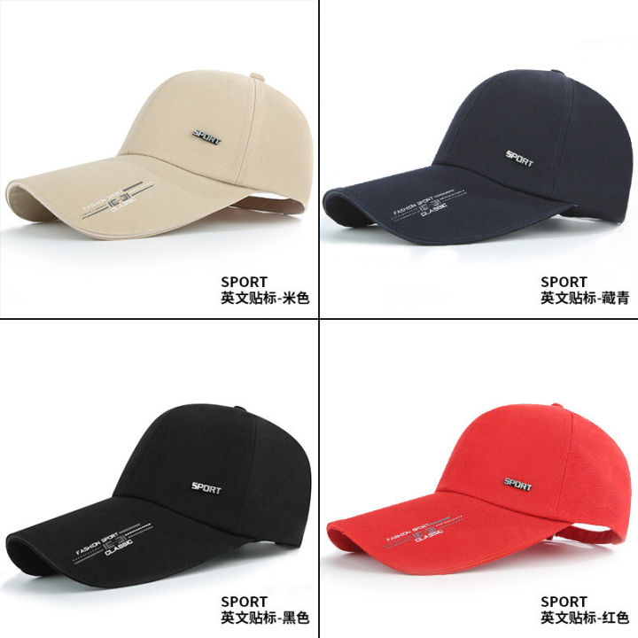 Men's%20Spring%20Summer%20Outdoor%20Sports%20Baseball%20Caps%20Fashion%20Caps%20Sunscreen%20Hats%20Spring%20and%20Autumn%20Korean%20Trendy%20Sun%20Hats%20-%20Image%202