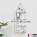 1 Pcs Balcony Hanging shelf, 4 Layer Toys & Showpieces Hanging Shelf House Decorative Rack , Handicraft Wall Shelf .. 